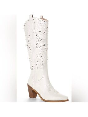 Ann Creek Tall Studded Western Boots